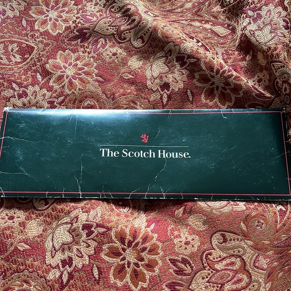 Vintage the scotch house equestrian silk necktie - Picture 5 of 5
